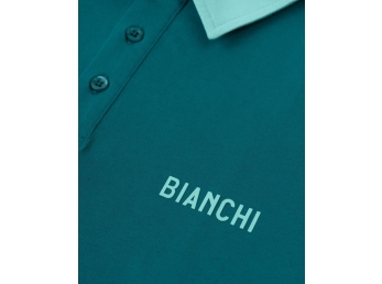 tričko BIANCHI s límečkem Contrast